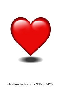 red hart