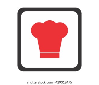 red hat cook chef kitchener head wear image vector