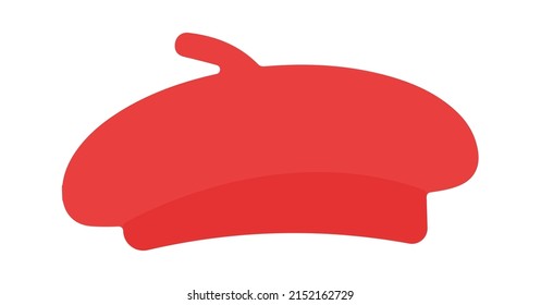 Red hat Icon. Vector illustration