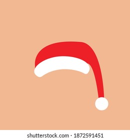 red hat santa claus christmas icon 