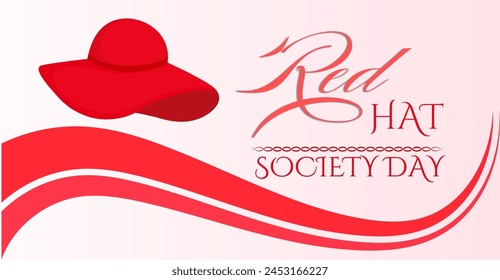 Día de la sociedad Red Hat. Anuncio de campaña o celebración