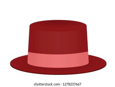 Red hat. vector illustration