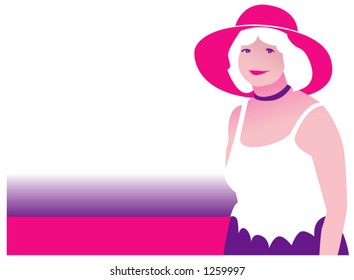 Red Hat Woman