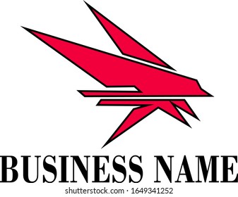 
Red Hawk is logo design that is suitable for all business