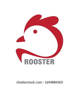 Diseño del logotipo de la cabeza roja
