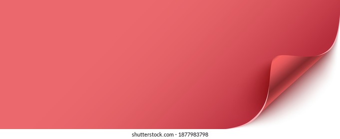 Red Header Background Horizontal Banner Template Stock Vector (Royalty ...