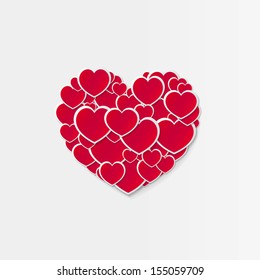 red heart