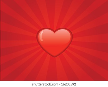 red heart