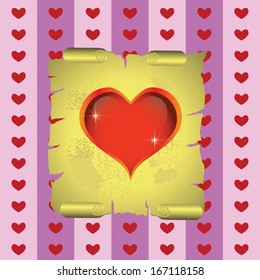 red heart