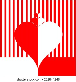 red heart