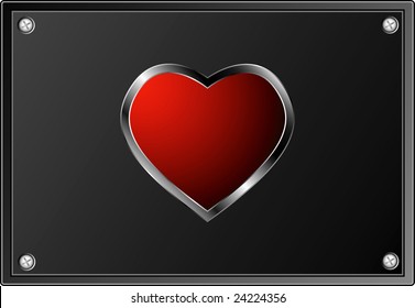red heart