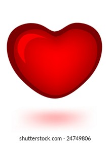 red heart