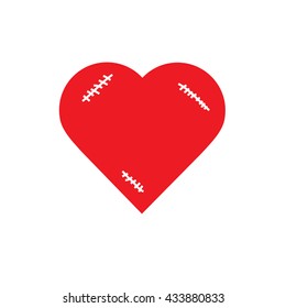 red heart