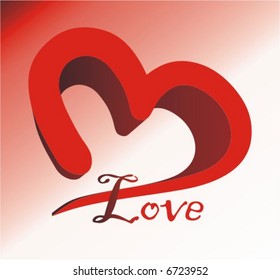 red heart