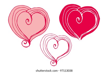 red heart