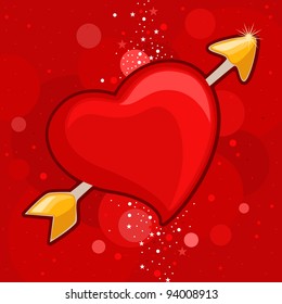 Red Heart and arrow