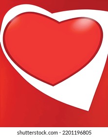  red heart background for celebrations and valentine's day