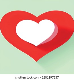  red heart background for celebrations and valentine's day
