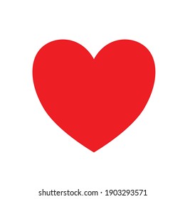 Red Heart Background White Power Vector
