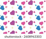 Red Heart Dotted Vector Clipart - Explosive Romantic Love Heart-Shaped Halftone Dots Burst Illustration.
