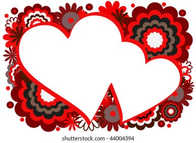 Red Heart Frame