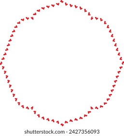 Marco de corazón rojo Forma cuadrada vintage marcos insignias retro vector marcos de amor lindos decoración fondo bordes boda celebración romántica tarjeta de felicitación marcos banners