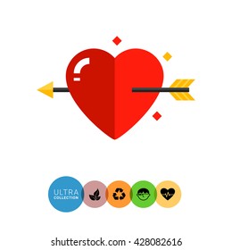 Red Heart Icon