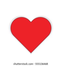 red heart icon