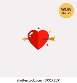 Red Heart Icon