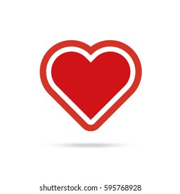 red heart icon