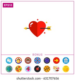 Red Heart Icon