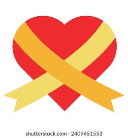 icono del corazón rojo. elemento de diseño para el día de San Valentín