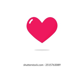 Red Heart Icons Featuring Love Affection and Passion in Three Dimensional and Flat Designs Perfect for Valentines Day Romance Wedding and Health Care Themes Available in Clip Art and Sticker png image