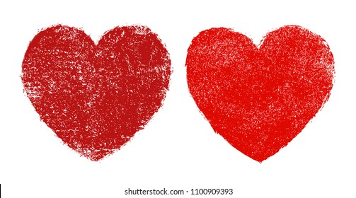 Red heart icon.Vector heart for your design.