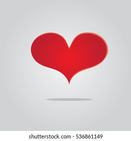 red heart illustration
