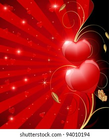 	Ilustración del corazón rojo
