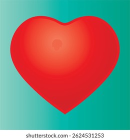 Red Heart Illustration and Graphic Art.