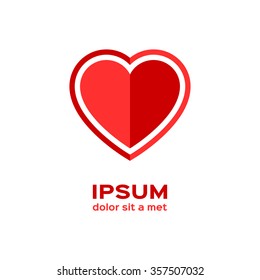 Red heart logo
