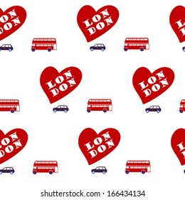 red heart of London