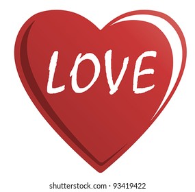 Red Heart of Love