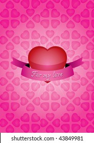 Red heart for my love