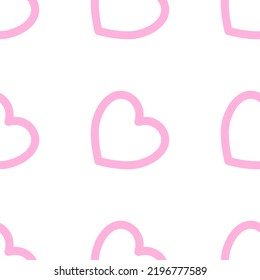 red heart on a white background