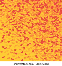 Red heart outline which consists of isolated elements. Modern style with ethnic elements in red heart outline. Can be used as print, wallpaper, cards, valentine cards, logo, background and etc.