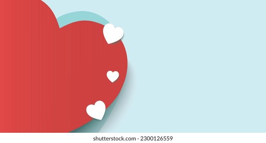 red heart postcard vector
Used to decorate a romantic greeting card.