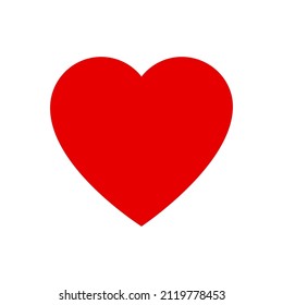Red heart. Romantic background. Happy valentine day background. Vector illustration. stock image. 