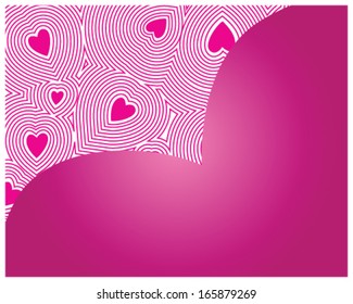 Red Heart seamless patterns can be use for card designs or backgrounds. Red or pink  heart symbol is used to convey emotion, affection and love, especially romantic love.