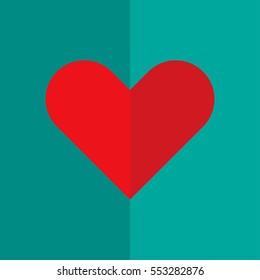 red Heart sign 
