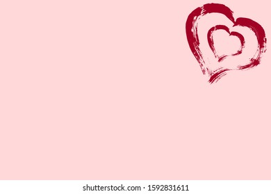 The red heart, a symbol of infinite love. 