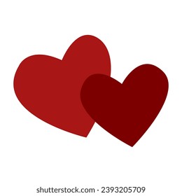 Red heart. heart symbol love
