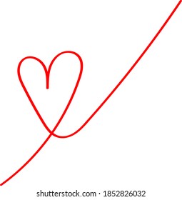 The red heart is a symbol of love and faith. Valentine's day splash template, romantic stylish design.